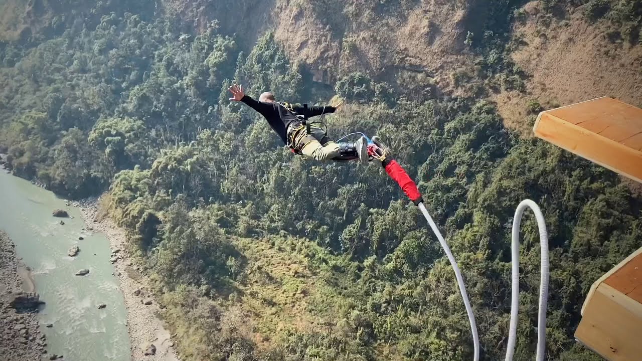 The Cliff Kushma Bungee Jump Test Successfully Done| Opening on 12th April 2020 |