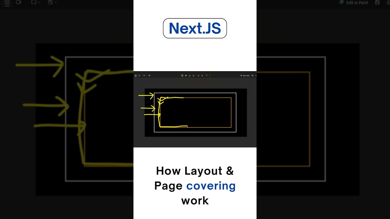 How layout.js & page.js Work Together 😳 | Next.js  #coding