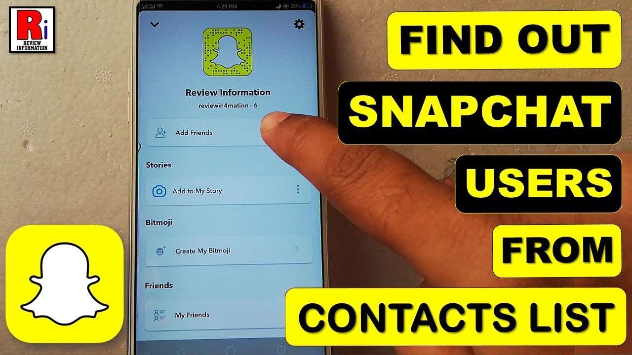 How To Find Snapchat Users Phone Number