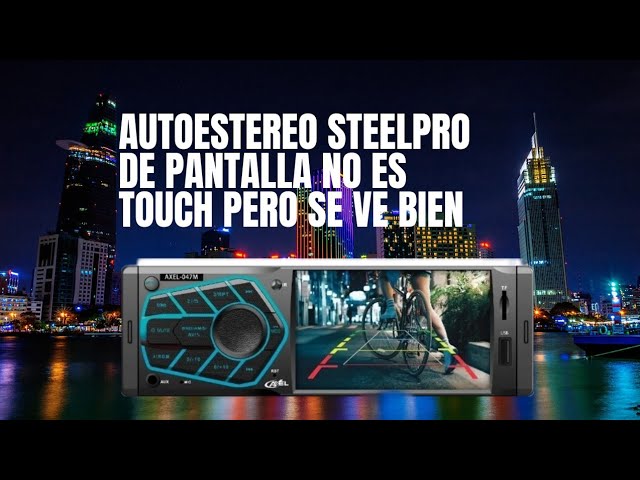 Autoestereo De Pantalla 1 Din Touch Mirrorlink Axel Steelpro