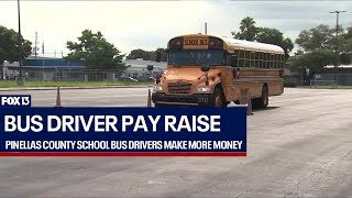 Pinellas school bus drivers pay increases as part of recruitment strategy