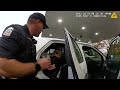 Officer shares his donut with the man he arrested