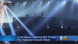 20 Concert Tickets Special Live Nation Sale Happening This Week