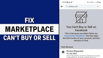 Oplossing voor het probleem dat u niet kunt kopen of verkopen op Facebook Marketplace (2024)