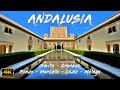 Andalousie sville grenade ronda marbella cadix  malaga  espagne  4k