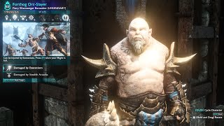 Shadow of war - Forthog orc-slayer is the most powerful warrior | pit fights