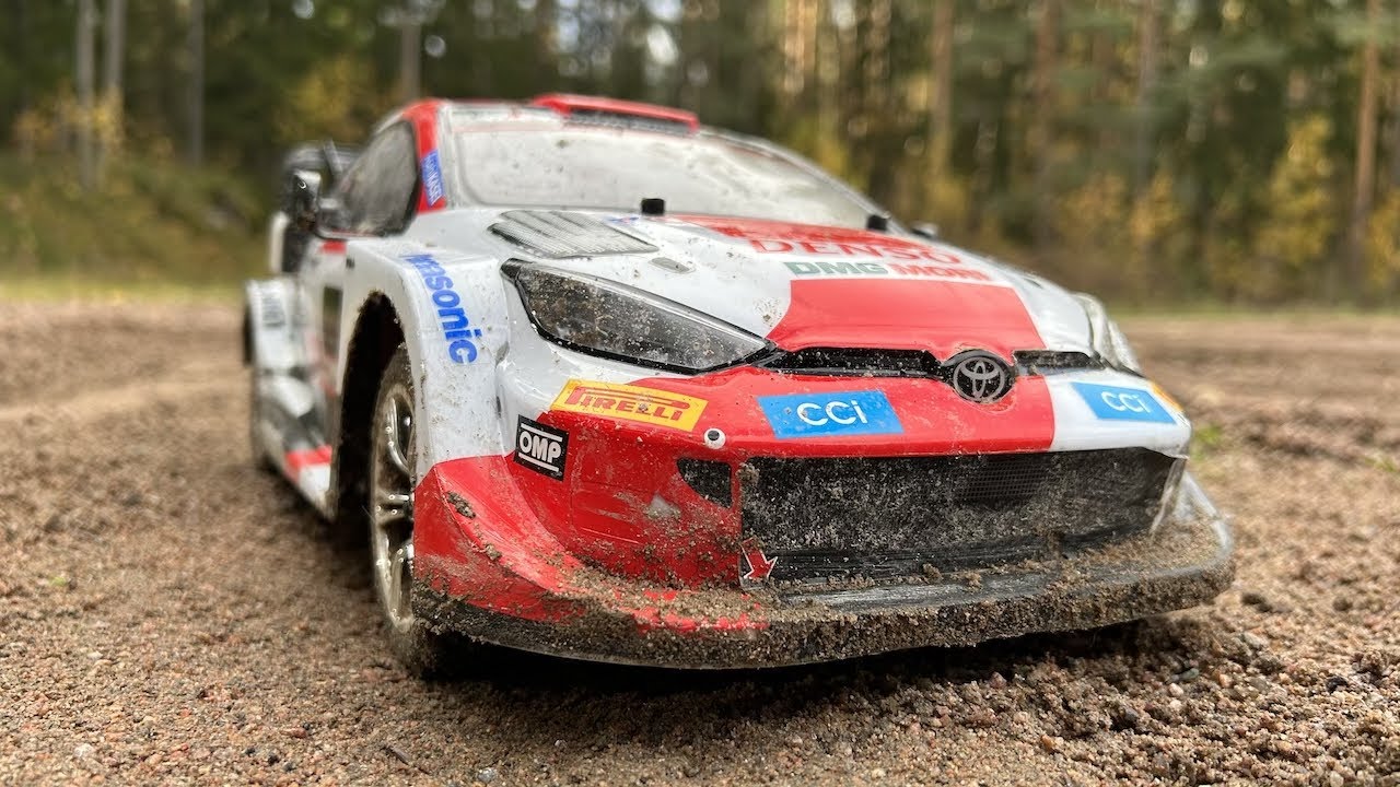 RC Rally car - Tamiya TT-02 - Toyota Gazoo Racing Yaris