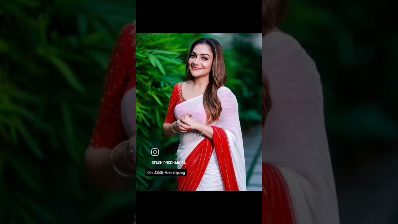 dyeable Georgette lurex Sarees 🔥👌❤️ 