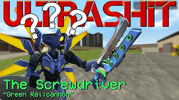 ULTRAKILL - All About The Screwdriver (Green Railcannon)