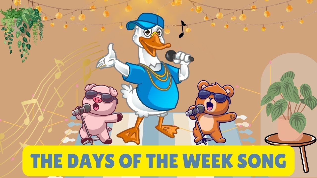 The Days of the Week Song | Fun & Educational for Kids 3-7 |