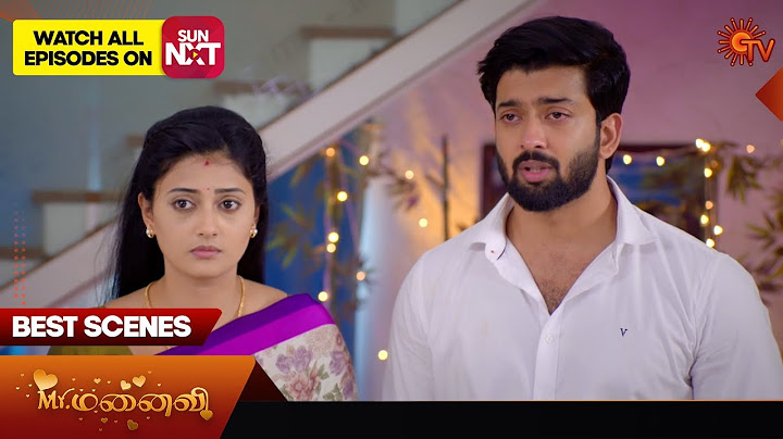 Mr.Manaivi - Best Scenes | 12 Aug 2024 | Tamil Serial | Sun TV