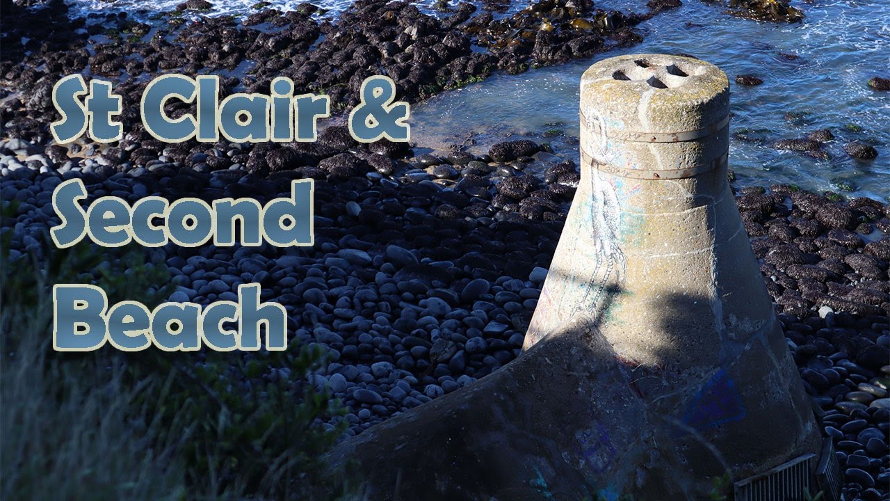 St Clair and Second beach | Dunedin | South Island | New Zealand | Two worlds collide