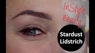 Stardust Lidstrich Permanent Make Up Youtube