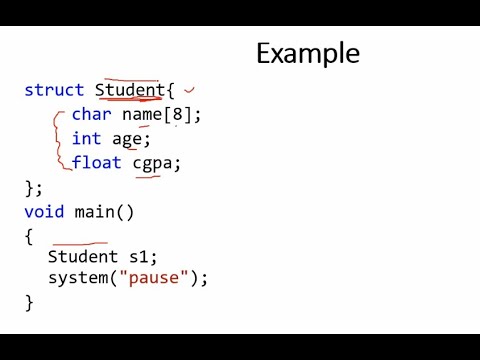 34.Non-primitive data types in C++ | Structure in C++ | Urdu/Hindi ...