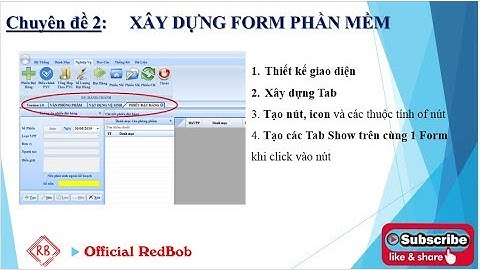 [Lập trình C# nâng cao] - Part 3 - Tạo Tab control với Form