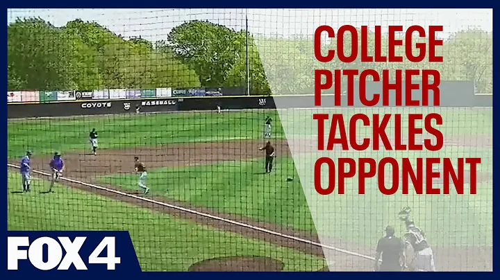 Weatherford college pitcher tackles opponent durin...