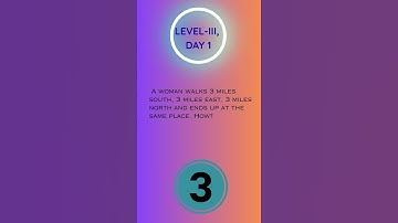 Level 3 Riddle #1 – 90% Fail  #brainpuzzle #brainteaser #logictest #dailyshorts #mindgames #quiztime