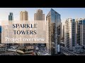 Sparkle Towers in Dubai Marina - project overview
