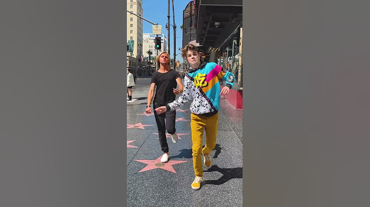 WHOA! Shane & Merrick on Hollywood Blvd #Shorts (Post the behind the scenes?)