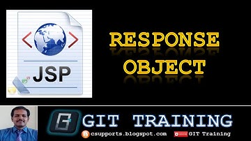 7. JSP Response Object