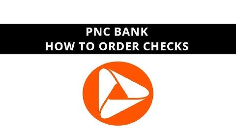 PNC bank - how to order checks