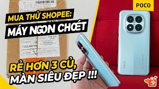 Mua thử POCO M8 Pro 5G Shopee: MÁY NGON CHÓE, RẺ HƠN NOTE15 PRO+ 3 CỦ, MÀN HÌNH SIÊU ĐẸP !!!