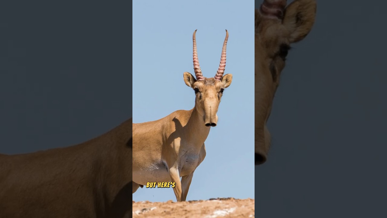 Why Does This Antelope Have Such a Weird Nose?!  
