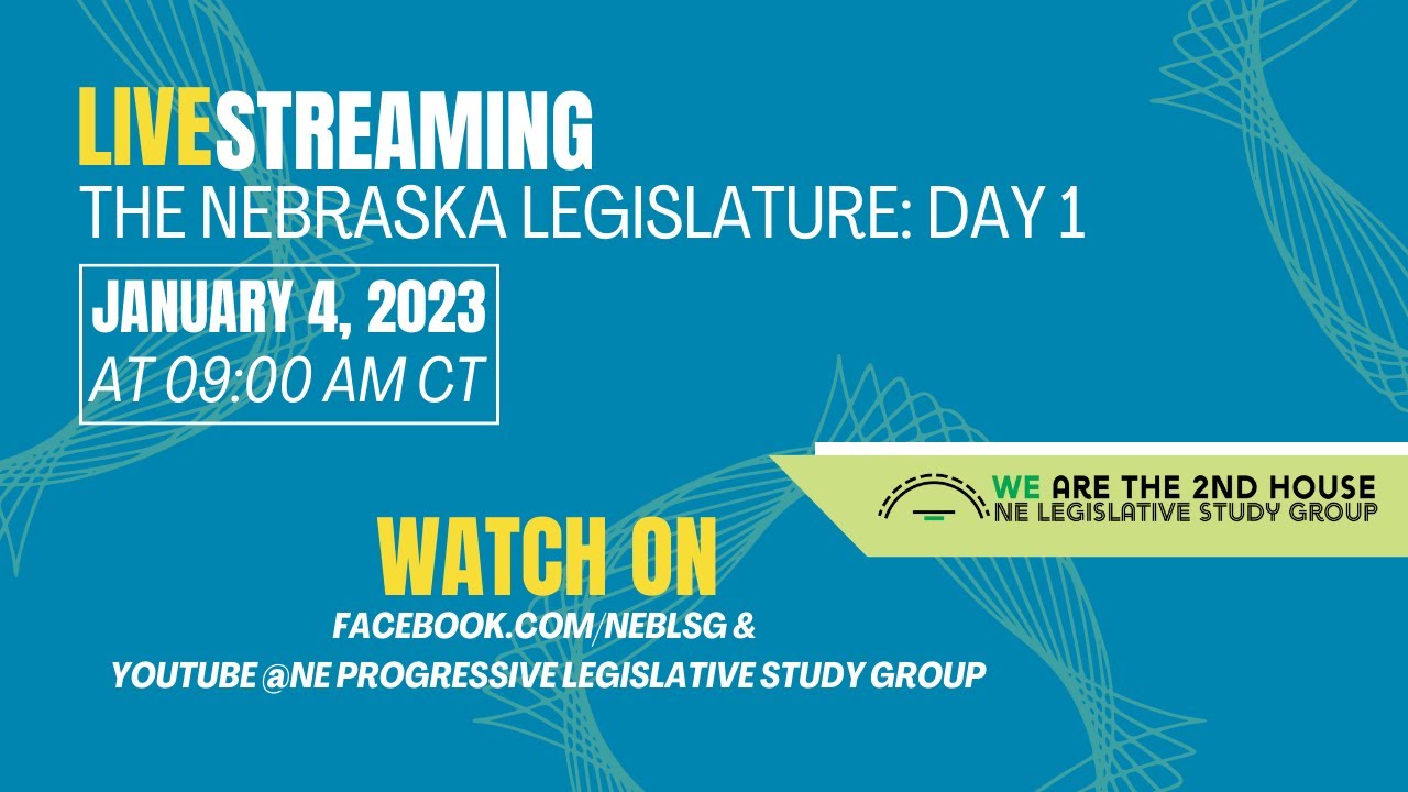 1st Day of the Nebraska Legislature YouTube