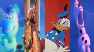 1 Second From Every Animated Disney, Pixar 20Th Century Studio And Disneyfox International Movies