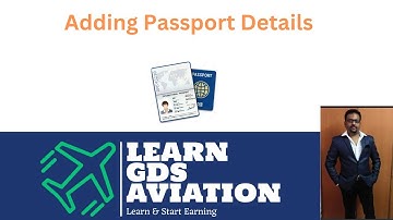 Adding Passport details in pnr APIS  AND DOCS | Passport entry command in Amadeus