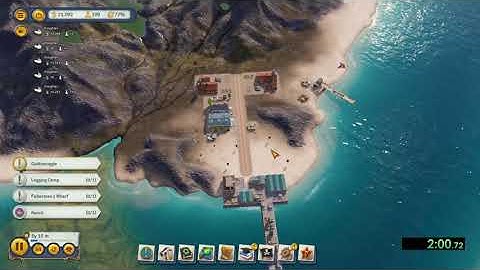 Tropico 6 - Penultimo Of The Caribbean SpeedRun - Medium Difficulty in 3:49