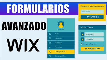 Como crear un formulario en Wix