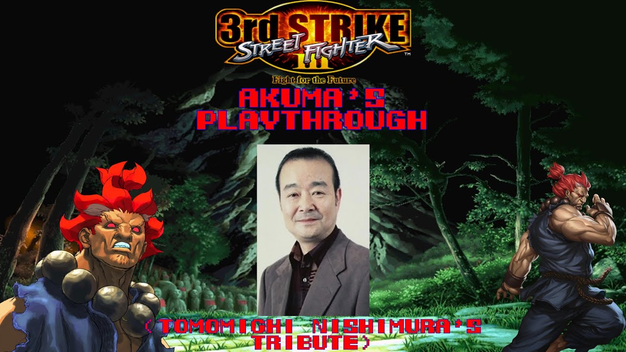 Street Fighter III: 3rd Strike - Прохождение Акумы (Аркада) (Дань уважения Томомичи Нисимуре)