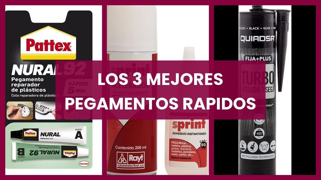 Pegamentos rapidos: Los 3 mejores pegamentos rapidos 