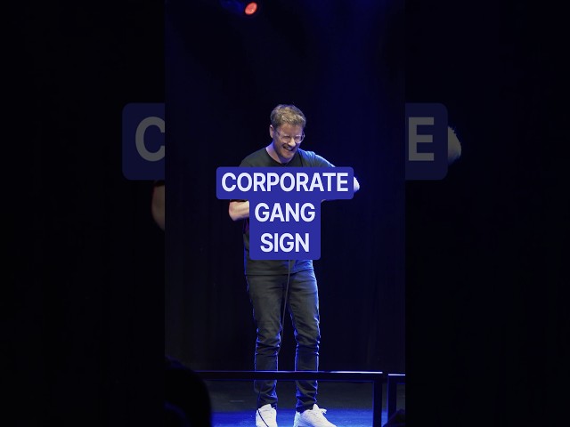 Corporate Gang Sign ✌🏻