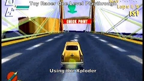 Toy Racer One Level Playthrough using the Dreamcast Xploder :D #ToyRacer #Dreamcast #Sega #DC #Sub
