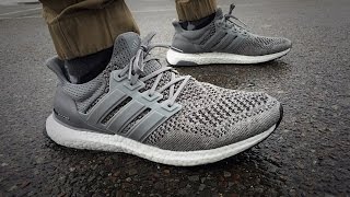 ultra boost grey on feet