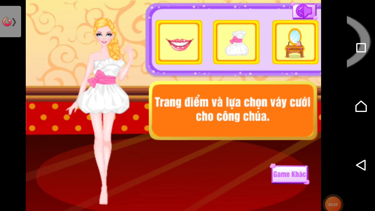Game thời trang thay đồ và trang điểm. Chọn váy cưới cho công chúa và trang trí phòng đẹp | Bao quát các tài liệu về trang diem va thoi trang chính xác