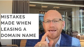 How To Lease A Domain Name And What Not To Do.
