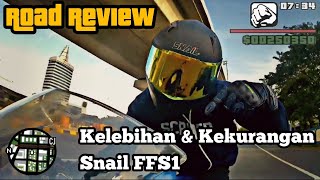 Kelebihan dan Kekurangan Helm Snail FFS1 | Road Review