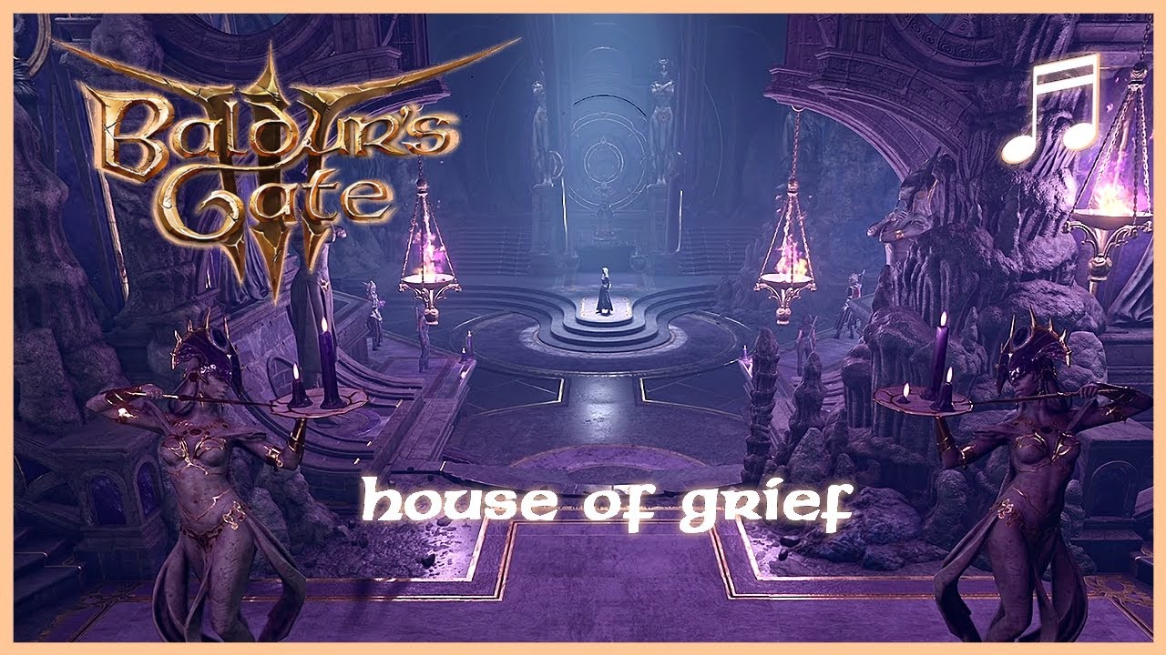 BALDUR S GATE 3 House Of Grief Shar Talk Music Unofficial Soundtrack 