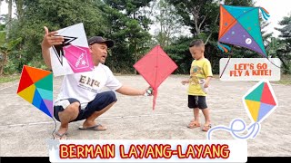 KEENAN BERMAIN LAYANG-LAYANG| PLAYING KITE / FLYING KITE | LAGU ANAK TERPOPULER| Nursery Rhymes