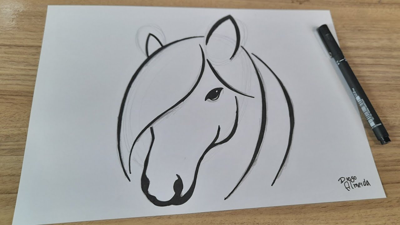 How-To-Draw-Horses  Conselhos para desenho, Tutoriais de desenho, Técnicas  de desenho