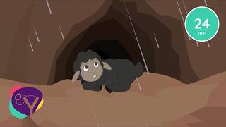La Oveja Perdida 🐑 | 7 Canciones Bíblicas con Animales  | DG Canciones Bíblicas