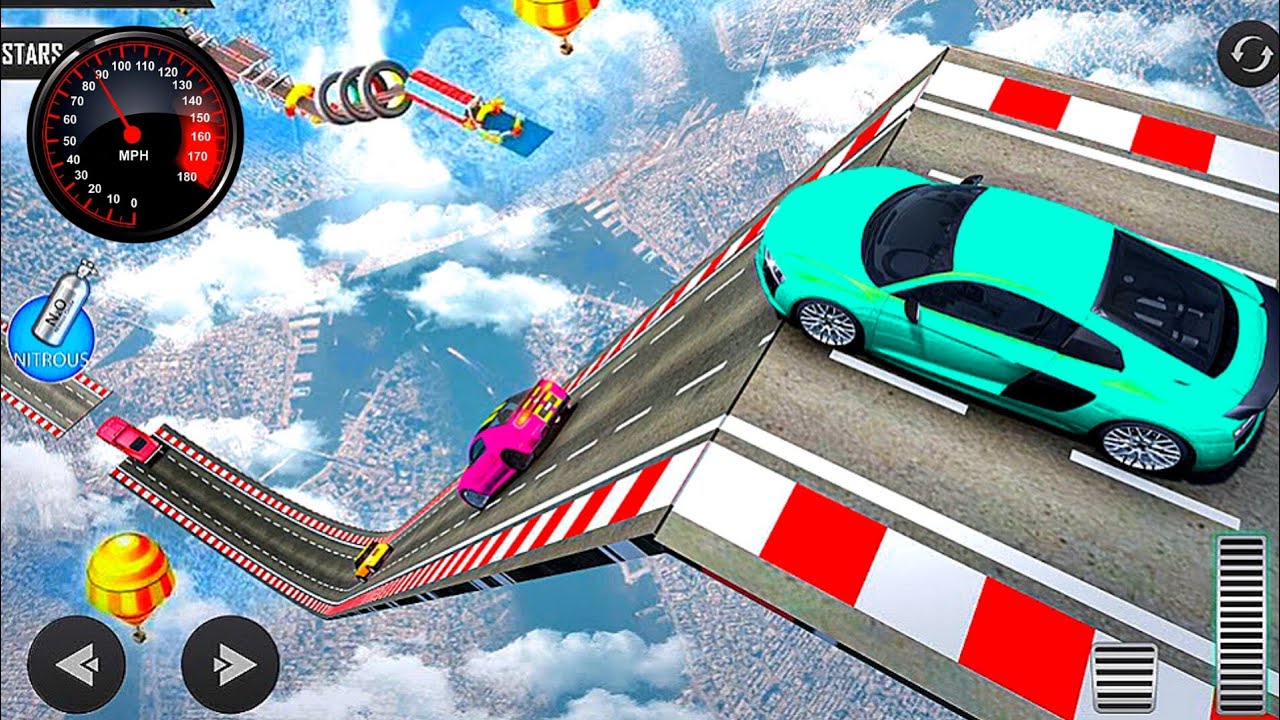 Super man Impossible Car Racing Simulator 2026 - NEW Sport Car Stunts Driving 3D - Android GamePlay