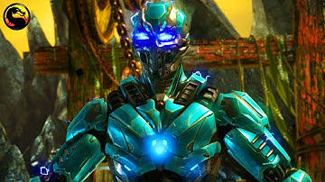 Mortal Kombat X: How To Play As "Cyber Sub Zero" & Default Color Triborg (MKXL DLC Cyber SubZero)