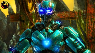 Mortal Kombat X: How To Play As "Cyber Sub Zero" & Default Color Triborg (MKXL DLC Cyber SubZero)