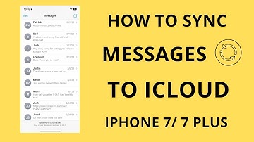 How to Sync Messages to iCloud on iPhone 7/7 Plus | iCloud Messages Not Syncing Fix