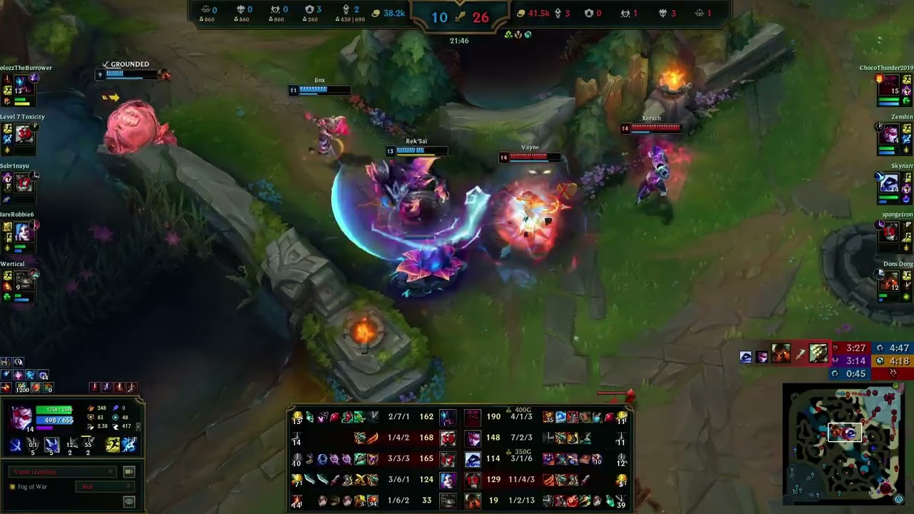 Vayne assist vs Master Yi