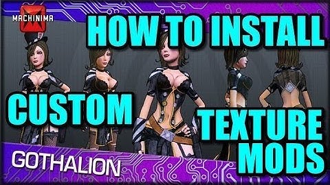 How to Install and Use Custom Skins (TexMods) on Borderlands 2 Tutorial!